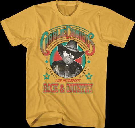 charlie daniels t shirt